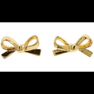Kate Spade Gold Bow Earrings